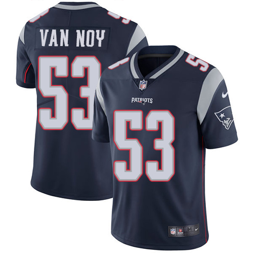 Nike Patriots #53 Kyle Van Noy Navy Blue Team Color Men's Stitched NFL Vapor Untouchable Limited Jersey